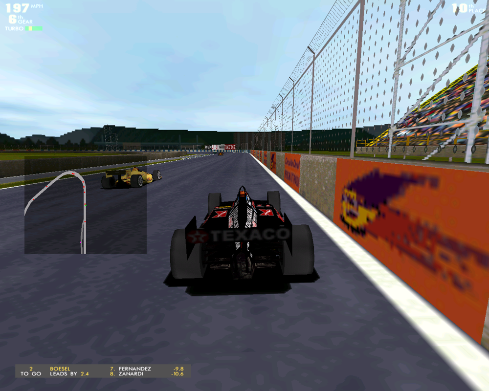 Newman Haas Racing screenshot 4 for Playstation